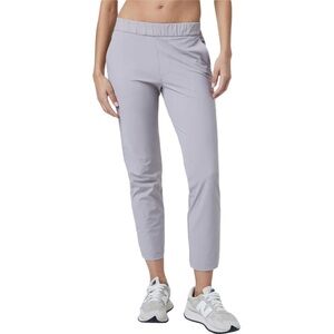 Vuori Women's Track Pants in Light Gray